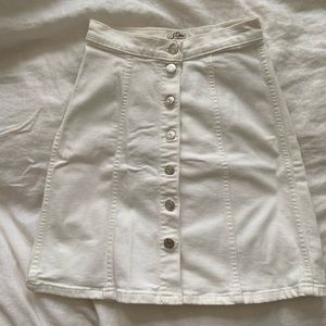 J.crew denim skirt
